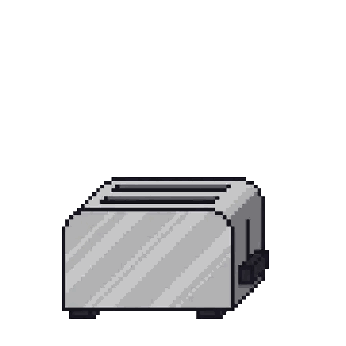 Tomato On Toaster Good Morning Sticker
