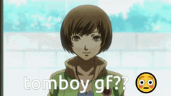 Tomboy Chie Satonaka Meme GIF
