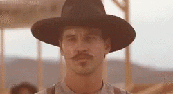 Tombstone Kurt Russell And Johnny Ringo GIF