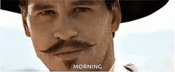 Tombstone Michael Biehn Blinking Eye GIF
