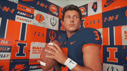 Tommy Devito Holding Football GIF
