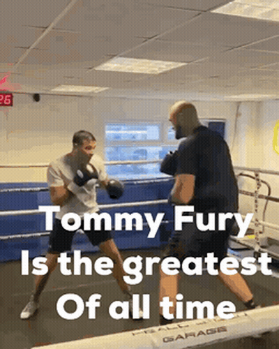Tommy Fury Is The Greatest Of All Time In A Boxing Match GIF