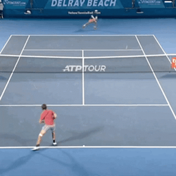 Tommy Paul Scores GIF