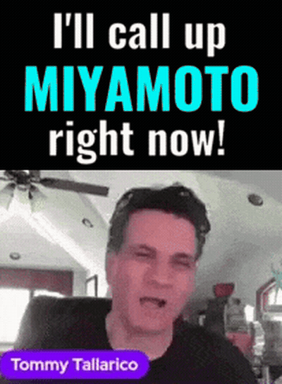Tommy Tallarico Advertisement With Man Talking GIF
