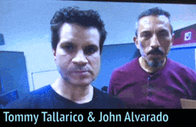 Tommy Tallarico And John Alvarado On Screen GIF