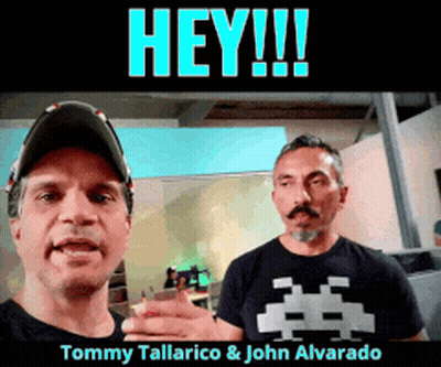Tommy Tallarico And John Alvarado Poster GIF