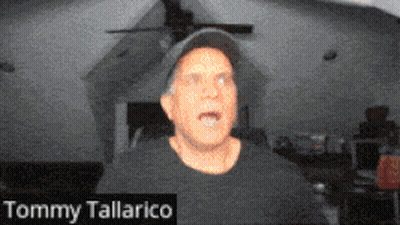 Tommy Tallarico Blurry Photo Mouth Open GIF