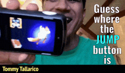 Tommy Tallarico Holding Cell Phone GIF