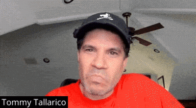 Tommy Tallarico In Hat And Red Shirt GIF