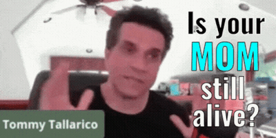 Tommy Tallarico In Red Spider-Man Shirt GIF