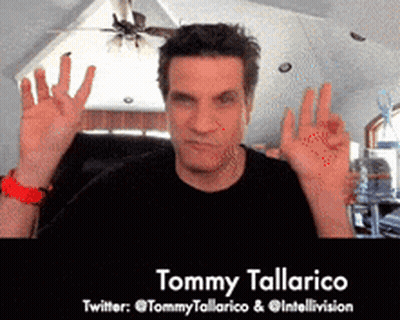 Tommy Tallarico Is The Name Of The Man Shown In The Photo GIF