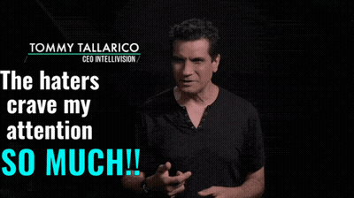 Tommy Tallarico Says Haters Craved His Attention GIF