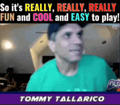 Tommy Tallarico Says Playing Video Games Is Fun And Cool GIF
