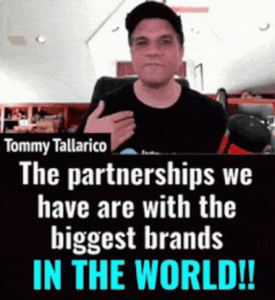Tommy Tallarico Says That The Partnerships We Have Are With The Biggest Brands In The World ! GIF