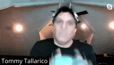 Tommy Tallarico Standing In Front Of Microphone GIF