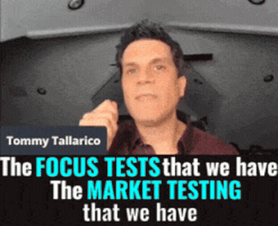 Tommy Tallarico Talking About Focus Tests GIF