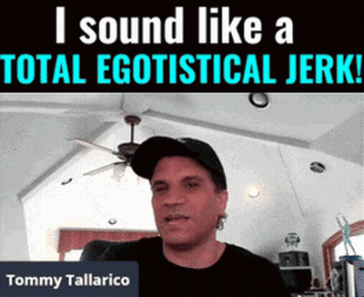 Tommy Tallarico Talking Into Microphone With Man GIF