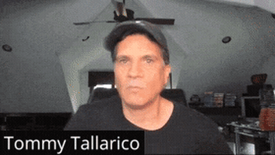 Tommy Tallarico Wearing Hat And Black Shirt GIF