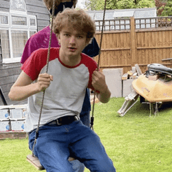 Tommyinnit Swing Cartoon Meme GIF