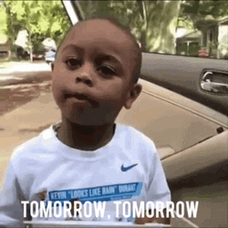Tomorrow Cute Boy Kid GIF