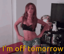 Tomorrow Dancing Woman GIF