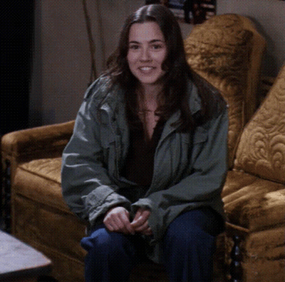 Tonight In Blue Letters On Black Background GIF