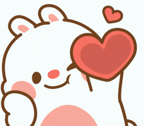 Tonton Heart Running GIF