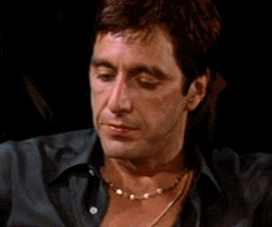 Tony Montana Lighting Cigar GIF