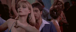 Tony Montana Partying Hard GIF