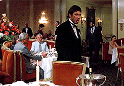 Tony Montana Pointing Fingers GIF