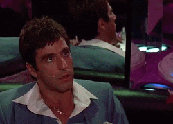 Tony Montana You Giving Me Orders GIF