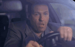 Tony Soprano Driving GIF