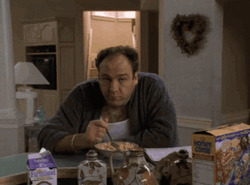 Tony Soprano Eating GIF