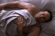 Tony Sopranos Lying In Bed GIF
