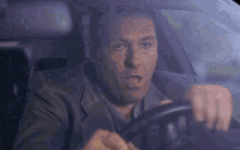 Tony Sopranos Panic Driving GIF
