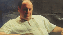 Tony Sopranos Refusing Gesture GIF