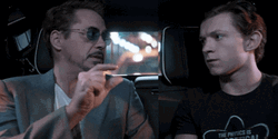 Tony Stark Dangerous To Go Alone  GIF