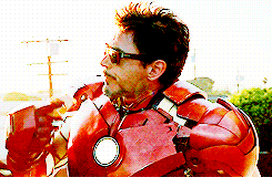Tony Stark Eating Out  GIF