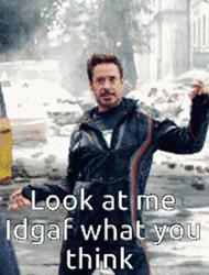 Tony Stark Look At Me Dancing GIF