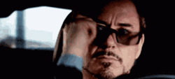 Tony Stark Shades Off GIF
