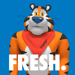 Tony The Tiger Fresh GIF