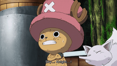 Tony Tony Chopper Saying Sky Knight GIF