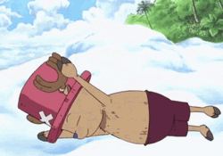 Tony Tony Chopper Sky Island Rolling GIF