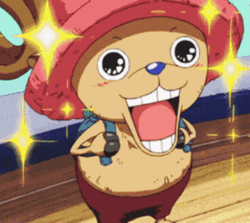 Tony Tony Chopper Sparkling Eyes Happy GIF