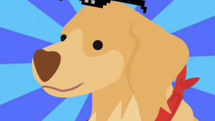 Too Cool Animated Mobile Puppy GIF