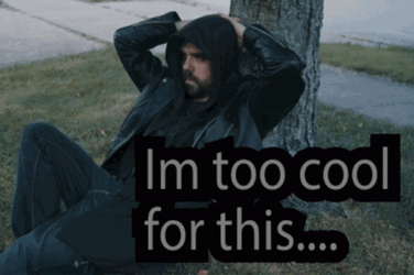 Too Cool Relaxing Under Tree GIF