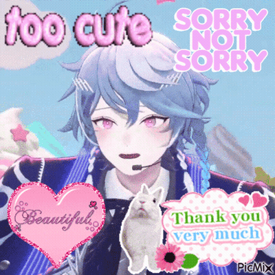 Too Cute Sorry Not Sorry Girl GIF