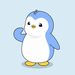 Too Hot Pudgy Penguin Sweating GIF