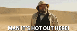Too Hot To Be Stuck In Desert GIF