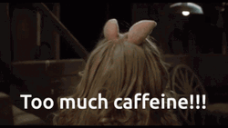 Too Much Caffeine GIF